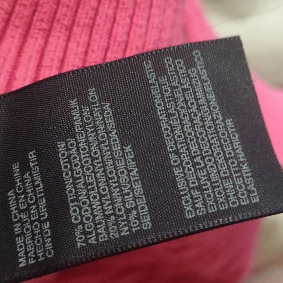 Tommy Hilfiger Pink Sweater L - Picture 3 of 4